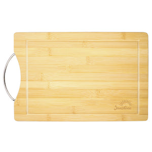 Home Basics® Bamboo Board 10" x 15" w/ Handle