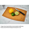 Niagara Cutlery™ Composite Wood Cutting Board 12"